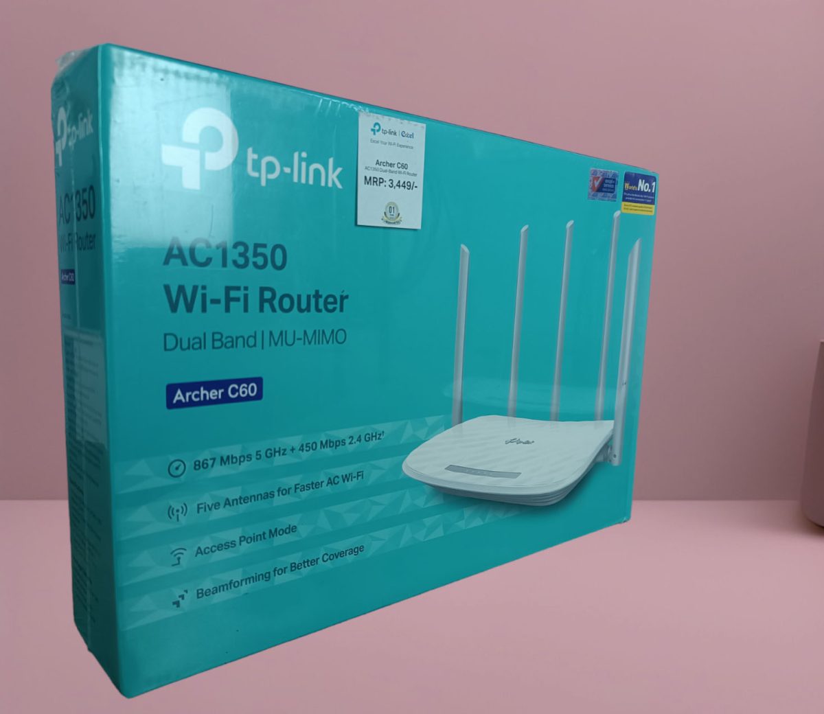 Archer C60 | AC1350 Wireless Dual Band Router – SS BAZAR